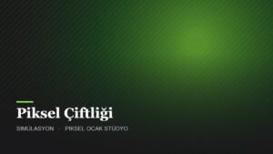 Piksel Çiftliği – Simülasyon oyunu kapak görseli